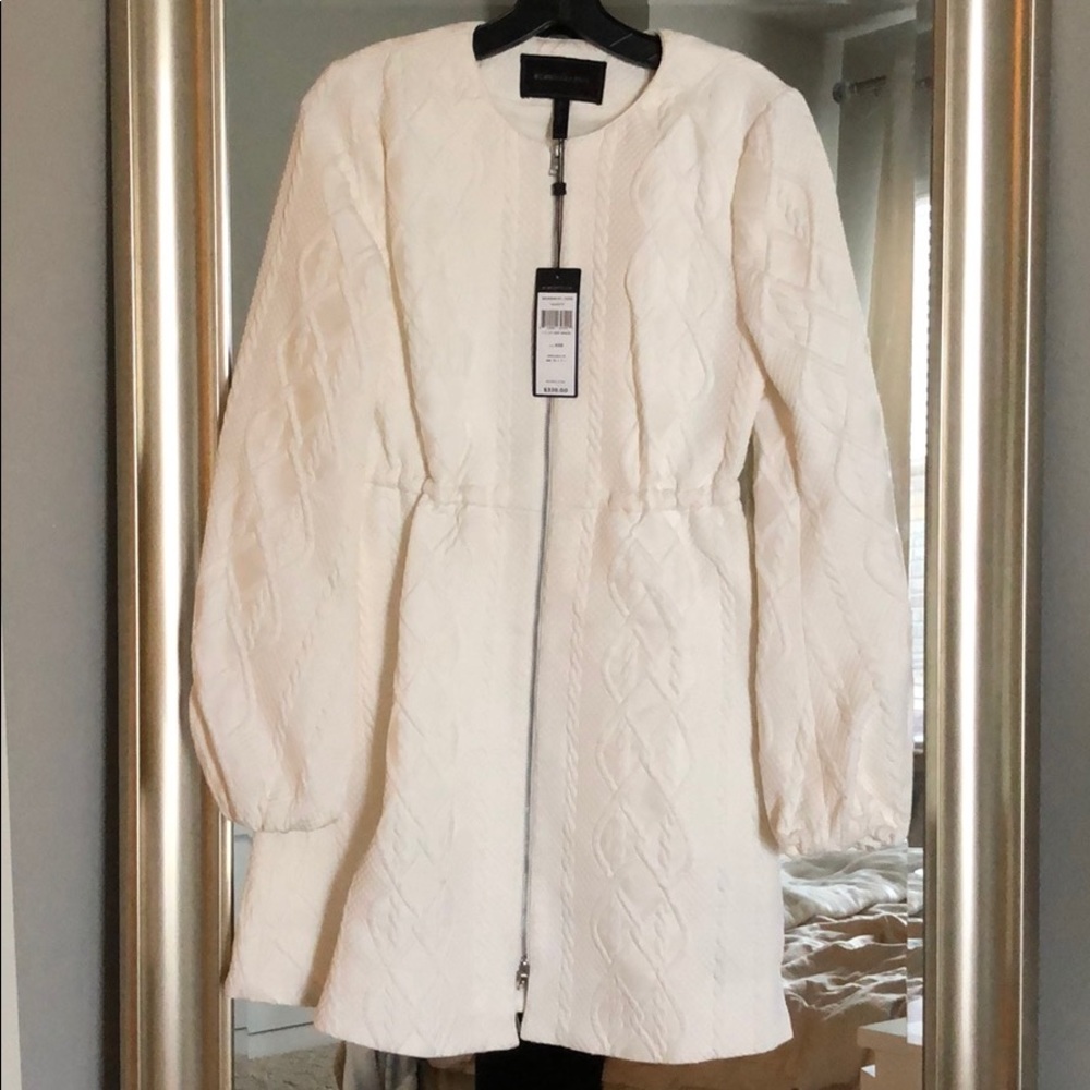 BCBG MAXAZRIA OFF WHITE DRESS